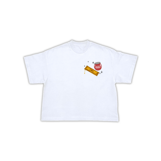 BUZZ & PACK TEE WHITE